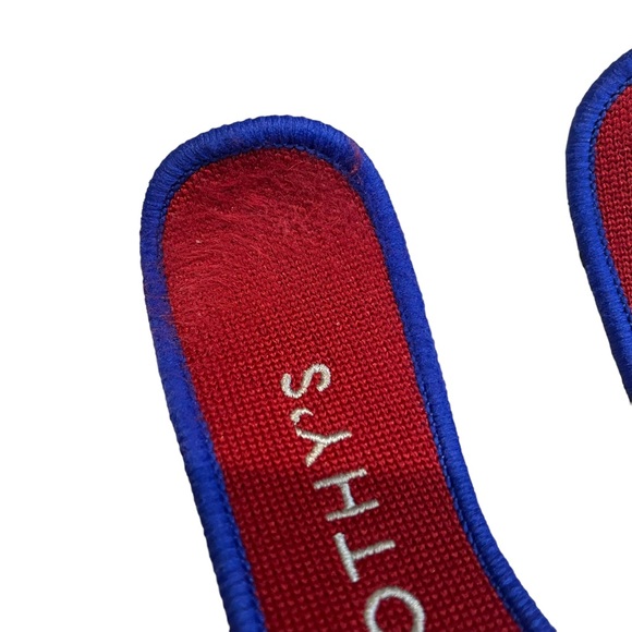 Rothy’s The Point Chili Red Flats, Sz 7 - Picture 8 of 13